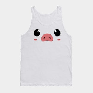 Pig face Tank Top